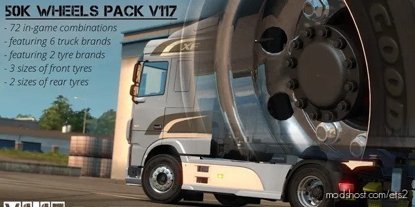 LS Wheel Pack for Euro Truck Simulator 2