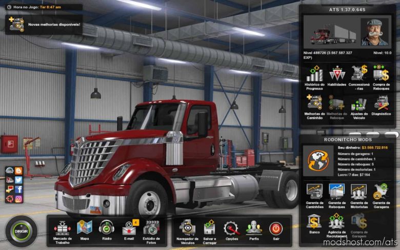 Profile ATS 1.37.0.64S [1.37] for American Truck Simulator