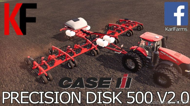 Case IH Precision Disk 500T V2.0 for Farming Simulator 2019