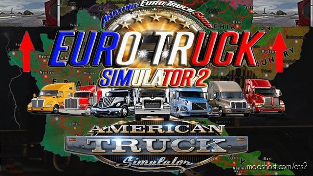 Mini Mirrors Small for Euro Truck Simulator 2