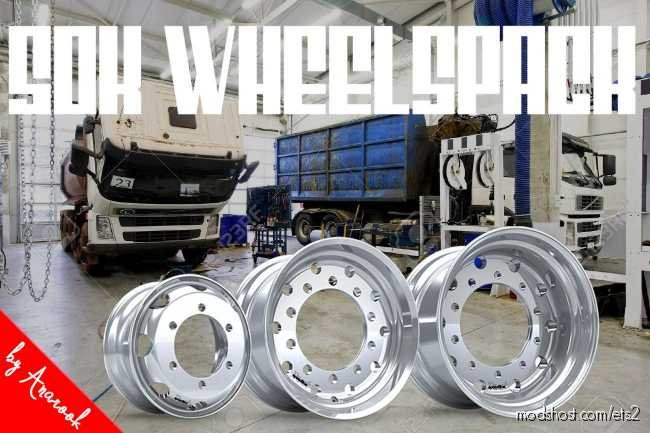 50K Wheels Pack [1.36.X] for Euro Truck Simulator 2