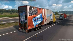 ATS Mod: Krone Doubledeck Trailer In Traffic 1.36 & UP (Image #2)