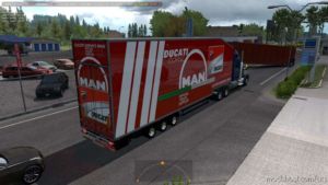 ATS Mod: Krone Doubledeck Trailer In Traffic 1.36 & UP (Image #5)