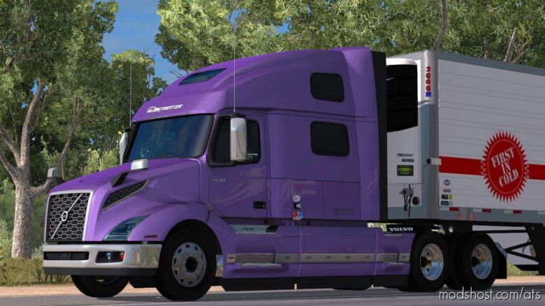Volvo VNL 2018 In Traffic [1.35+] for American Truck Simulator