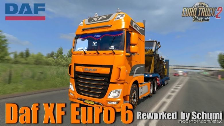 DAF XF Euro 6 -Reworked- V3.2 By Schumi [1.36.X] for Euro Truck Simulator 2