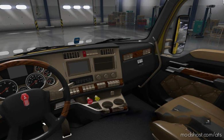 Interior Mod For Kenworth T680 for American Truck Simulator