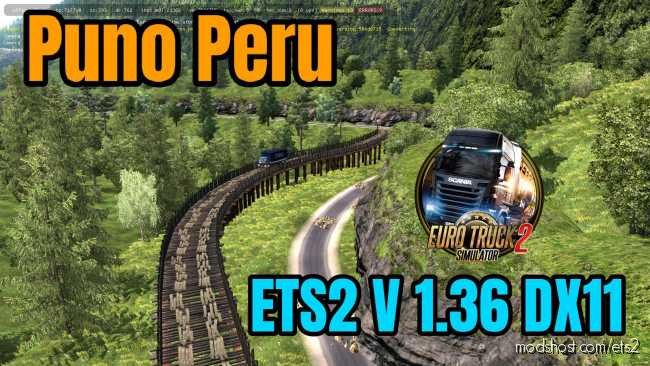 Map Puno Peru DX11 [1.36.X] for Euro Truck Simulator 2