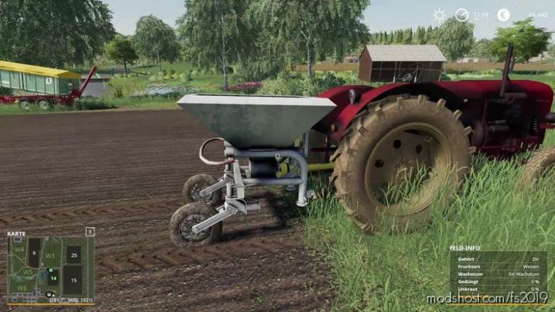 Fertilizer Spreader D028/4 V4.0 for Farming Simulator 2019
