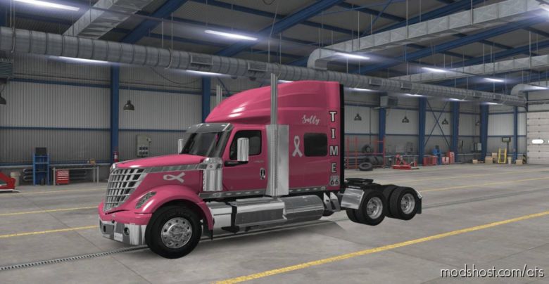 Sally Pepe’s Cold & Time Skin for American Truck Simulator