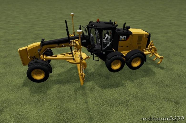 CAT 140M3 for Farming Simulator 2019
