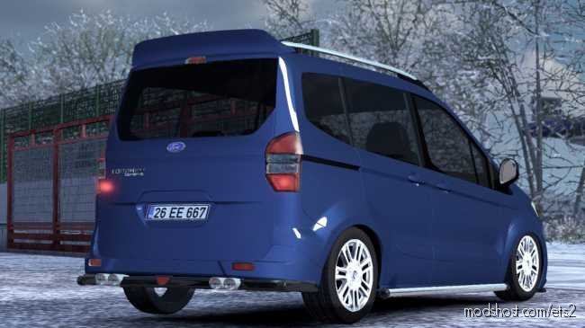 Ford Tourneo Courier V1R20 [1.36] for Euro Truck Simulator 2