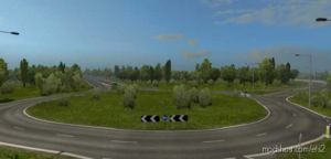 ETS2 Map Mod: NEW Road In Northern Ireland 1.36 (Image #2)