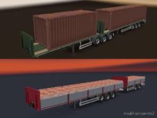 Flatbed Doubles In Freight Market [1.36.X] for Euro Truck Simulator 2