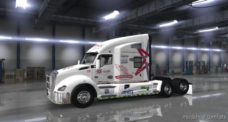 Skin Real Company Innovacion Logika For KWT680 for American Truck Simulator