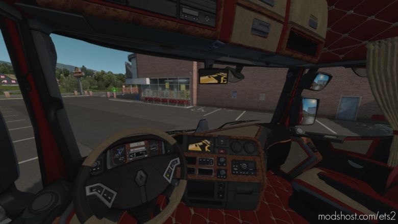 Renault Range T Interior [1.36.X] for Euro Truck Simulator 2