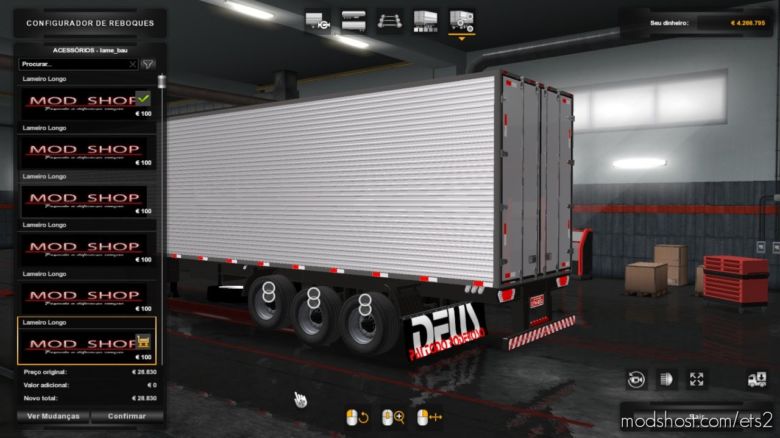 Trailer Pack – Bulk-Bitrem-Bau Modshop for Euro Truck Simulator 2