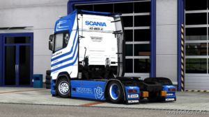 ETS2 Mod: Hans Lubrecht Transport Skin For Scania S (Image #2)