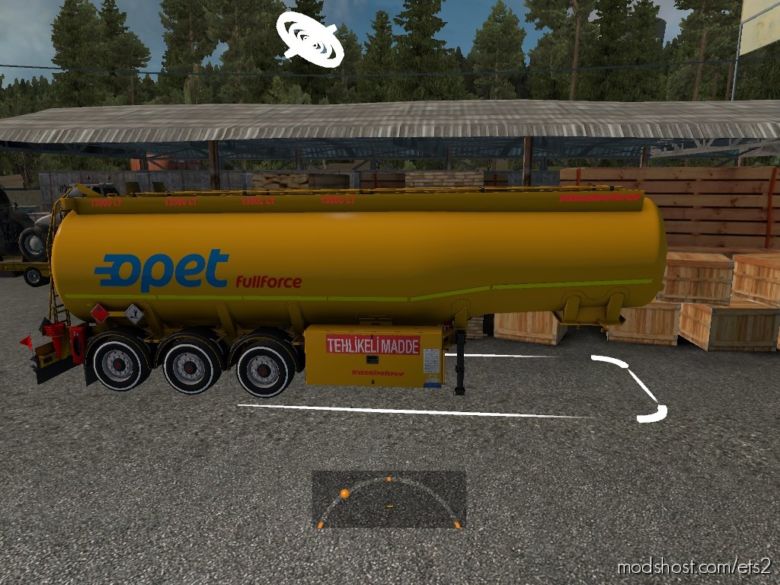 Kassbohrer_Tanker for Euro Truck Simulator 2