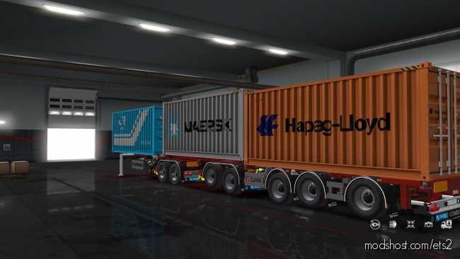 D-Tec CombiTrailer for Euro Truck Simulator 2