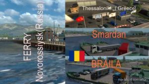 Ferry Connection: Promods V2.45 And Southern Region V7.9 for Euro Truck Simulator 2