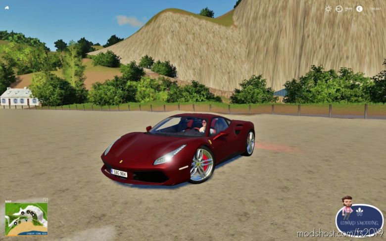 Ferrari 488 GTB for Farming Simulator 19