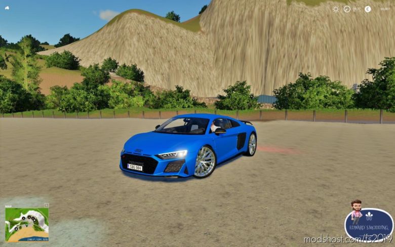 Audi R8 for Farming Simulator 19