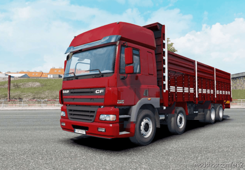DAF CF85.480 8X4 Space CAB (1.36) for Euro Truck Simulator 2