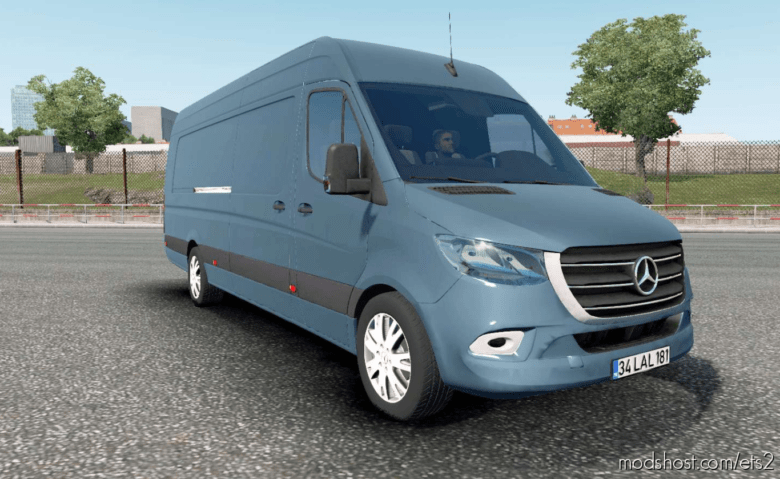 Mercedes-Benz Sprinter VS30 VAN 316 CDI 2019 V2.0 (1.36) for Euro Truck Simulator 2