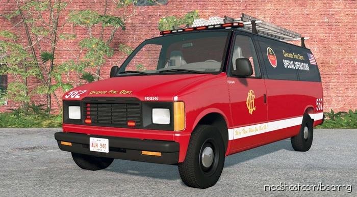Gavril H-Series Chicago Fire Department V1.2 for BeamNG.drive
