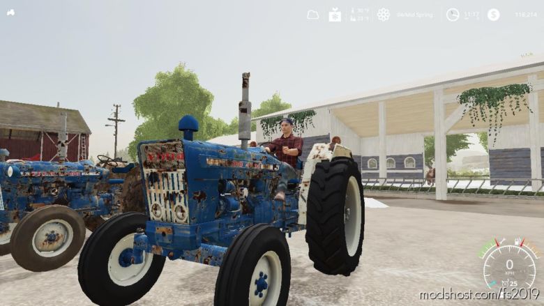 Ford 4000 Worn V2.0 for Farming Simulator 19