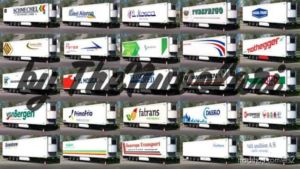 ETS2 Mod: Krone Cool Liner Mega Skin Pack V1.6.5 (Image #2)