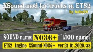 Engine Sound N036 + [1.36.X] for Euro Truck Simulator 2