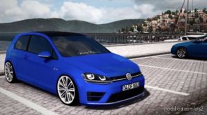 ETS2 Car Mod: Volkswagen Golf 7 R Line V2.0 (Image #2)