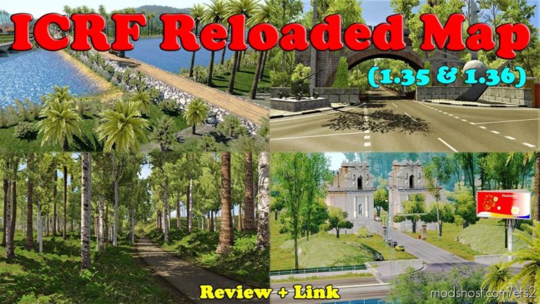 Icrf Map Reloaded V0.1 For [1.36.X] for Euro Truck Simulator 2