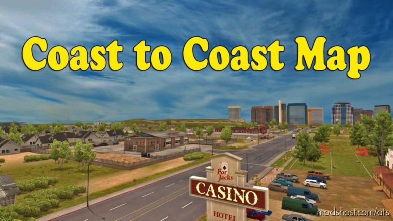 Coast To Coast Map V2.11 [1.37] for American Truck Simulator