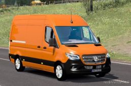 Mercedes Sprinter 2019 V3.0 Beta for Euro Truck Simulator 2