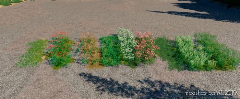 Paint Grass OR Bushes OR Flowers In Game With Landscape Tool for Farming Simulator 19