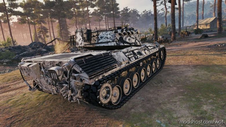 World Of Tanks Download Ahegao Leopard 1 Skin 1 9 0 0 Mod Modshost