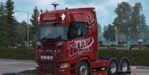 Scania S TVX Skin for Euro Truck Simulator 2