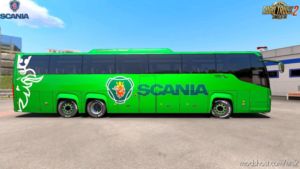 ETS2 Mod: Scania Touring BUS + Interior V1.5 1.36.X (Image #3)