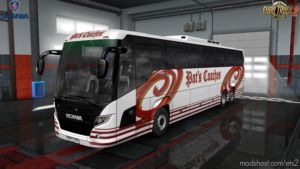 ETS2 Mod: Scania Touring BUS + Interior V1.5 1.36.X (Image #5)