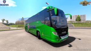 ETS2 Mod: Scania Touring BUS + Interior V1.5 1.36.X (Image #6)