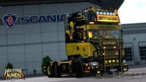 ETS2 Truck Mod: V8K R520 Wolverine Scania 1.36 (Image #3)