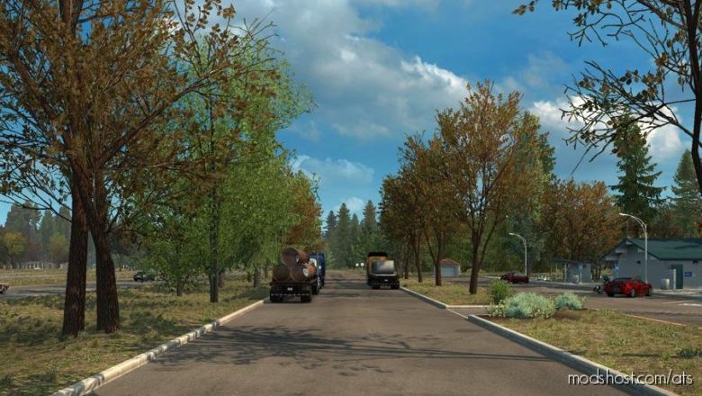Early Autumn / Fall V1.4 for American Truck Simulator