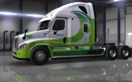 ATS Mod: 50 Skins Pack For Freightliner Cascadia ATS 1.37.X (Image #2)