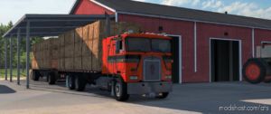 ATS Mod: Flatbed Truck And Trailer Add-On For K100E V1.4 (Image #3)