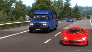 ETS2 Mod: GTA V Truck & BUS Traffic Pack 1.37.X (Image #4)