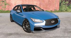 BeamNG Car Mod: Infiniti Q50 EAU Rouge (V37) 2014 (Featured)