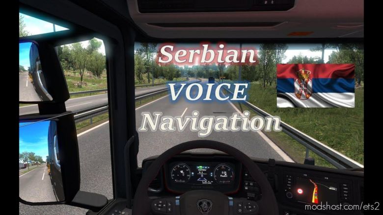 Serbian Voice Navigation V0.0.0.45 Beta for Euro Truck Simulator 2