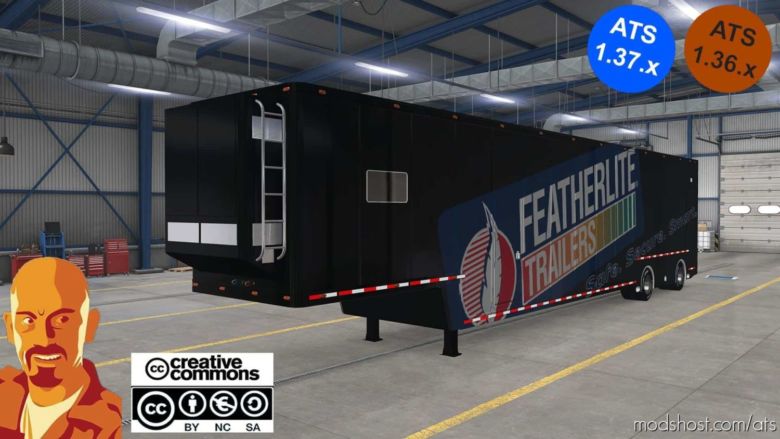 Featherlite Trailers Reworked [1.36 – 1.37.X] for American Truck Simulator